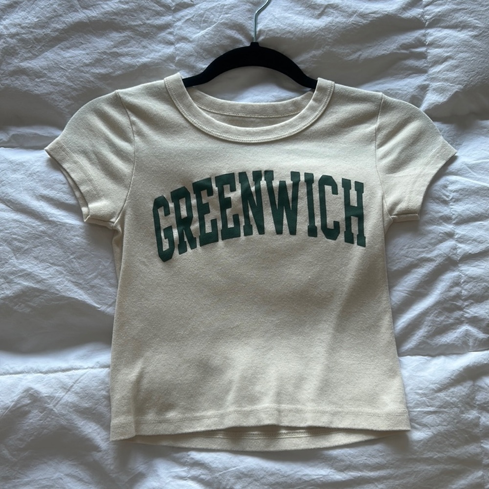 brandy melville greenwich baby tee